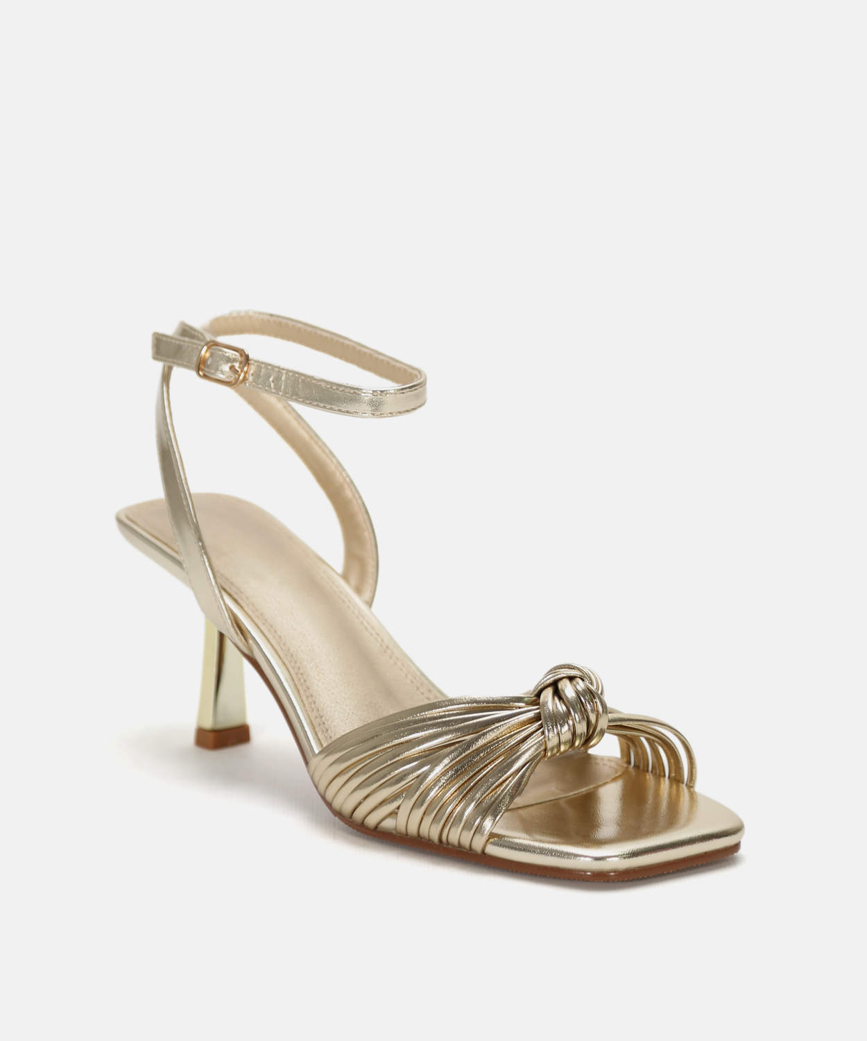 Sandalia tac&oacute;n nudo image number null